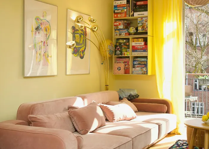 Colourful In The Heart Of Norrebro Lejlighed