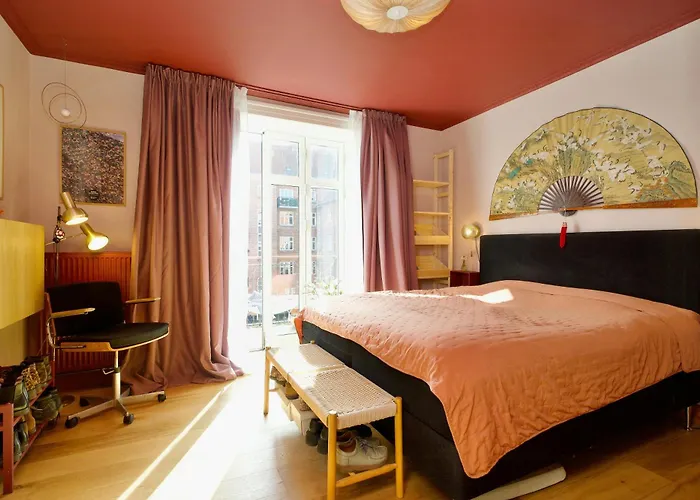 Colourful In The Heart Of Norrebro Lejlighed *